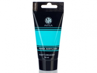 Farba akrylowa ASTRA Artea tuba 60ml - b��kit turkusowy