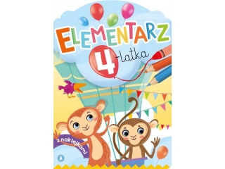 Ksi��eczka SKRZAT Elementarz 4-latka