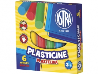 Plastelina ASTRA 6 kolor�w  SUPER-HURT