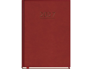 Kalendarz ksi��kowy MP A5 Popularny 2027  - bordo