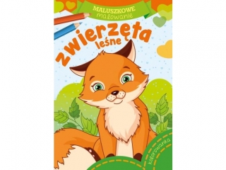 Kolorowanka SKRZAT Maluszkowe malowanie - Zwierz�ta le�ne