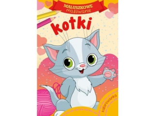 Kolorowanka SKRZAT Maluszkowe malowanie - Kotki