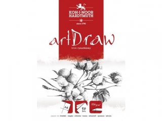 Blok rysynkowy A4 50k. KOH-I-NOOR Art Draw 150g