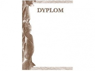Dyplomy BENIAMIN sportowe A4 20szt. - Br�z