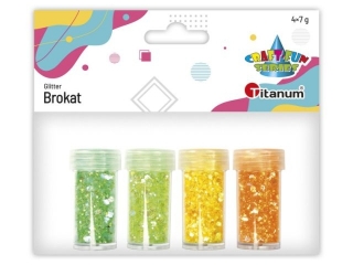 Brokat Titanum Craft-Fun Series kolor: mix 4 kolor. (21HL0820-114(1))