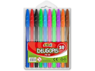 D�ugopisy PENMATE komplet 10 kolor�w PB-88  SUPER-HURT