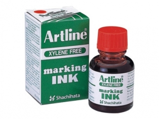 Tusz ARTLINE do marker�w permanentnych nape�nialnych - czerwony [opakowanie=1szt]