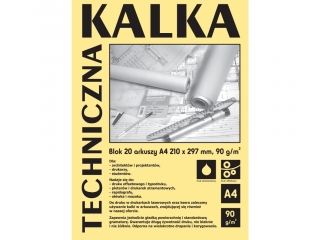 Kalka kre�larska KOH-I-NOOR Diamant A4 100ark. 90g