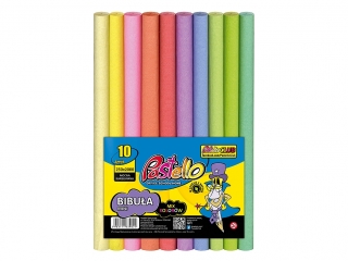Bibu�a PASTELOWA MINI 25x200 cm mix 10 kolor�w PAS-3382