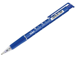 D�ugopis automatyczny TOMA w gwiazdki 1mm - NIEBIESKI