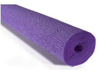 Krepina W�oska Cartotecnica Rossi 180g/m² 17E2 Fioletowy, 50cm x 250cm