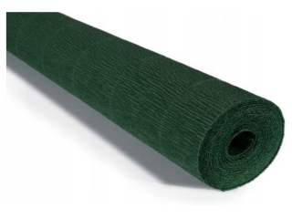 Krepina W�oska Cartotecnica Rossi 180g/m² 561 Ziele� ciemna, 50cm x 250cm