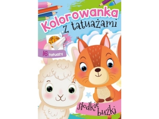 Kolorowanka SKRZAT z tatua�ami - S�odkie bu�ki