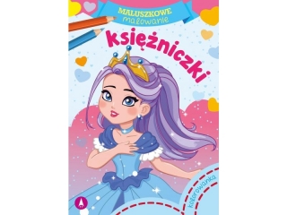 Kolorowanka SKRZAT Maluszkowe malowanie - Ksi�niczki