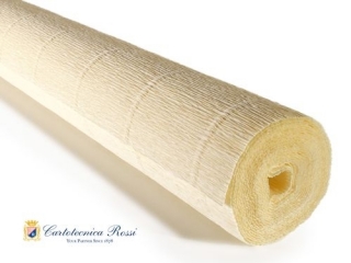 Krepina W�oska Cartotecnica Rossi 180g/m² 17A1 Kremowy, 50cm x 250cm