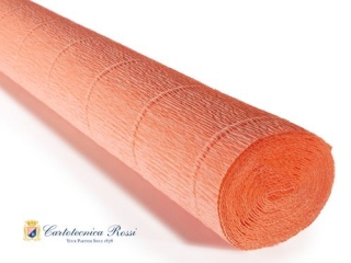 Krepina W�oska Cartotecnica Rossi 180g/m² 617 �ososiowy jasny, 50cm x 250cm