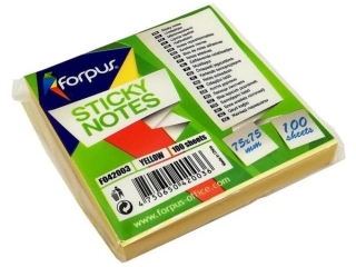 Notes samoprzylepny FORPUS 75X75 �ӣTY 100