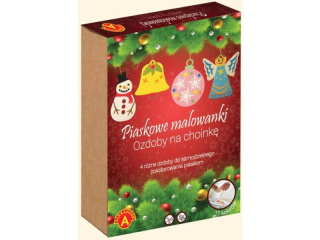 PIASKOWE MALOWANKI - OZDOBY NA CHOINK� - BA�WANEK