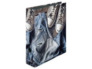 Segregator A4 8cm HERLITZ maX.file - Jeans shoes