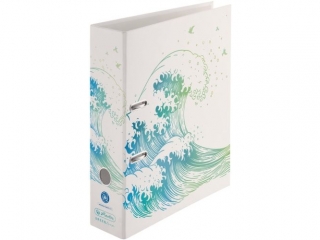 Segregator A4 8cm HERLITZ maX.file - GREENline Wave