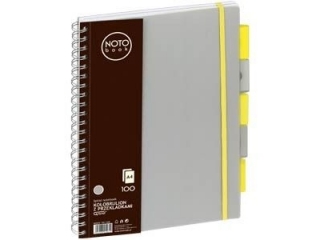Ko�obrulion A4 100k. Grand NOTO Book z przek�adkami szary