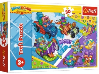 Puzzle   30 TREFL Super Things - Dru�yna super Szpieg�w
