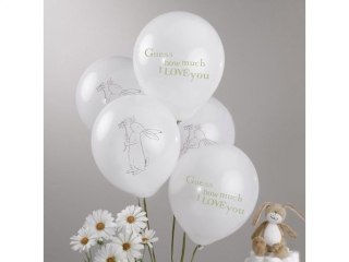 Balony 11" z nadr. "Guess How Much I Love you", 8 szt.