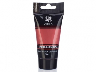 Farba akrylowa Astra tuba 60ml - mahoniowa czerwie�
