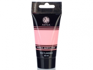 Farba akrylowa ASTRA Artea tuba 60ml - r� flamingo