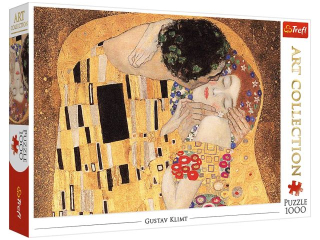 Puzzle 1000 TREFL Art Collection - Poca�unek, Gustava Klimt