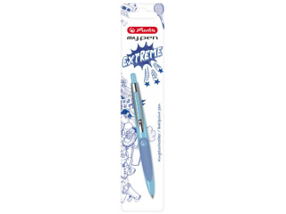 D�ugopis HERLITZ My.Pen blister - jasnoniebieski/ciemnoniebieski