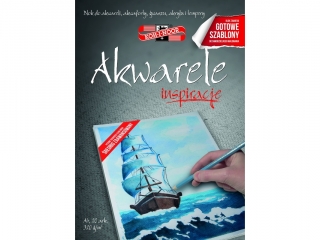 Blok inspiracje 2 KOH-I-NOOR Akwarele A4, 20 ARK 320G