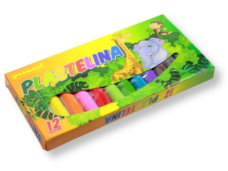 Plastelina PENWORD 12 kolor�w