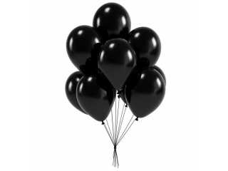 Balony PENWORD 10" 100szt. standard - czarne