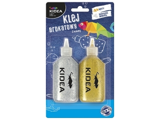 Klej brokatowy KIDEA 2 kolory 40g