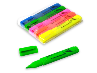 Zakre�lacz PENWORD 5009-5 – zestaw 5 kolor�w w etui  SUPER-HURT
