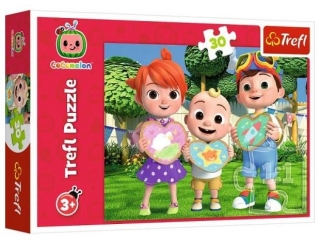 Puzzle   60 TREFL Cocomelon, bawmy si� razem !