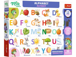 Puzzle   30 TREFL Edukacyjne - Alfabet