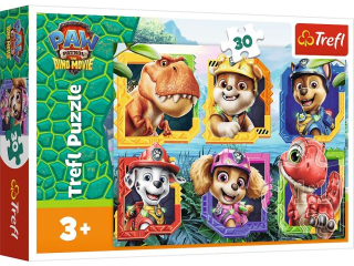 Puzzle   30 TREFL Psi patrol - Wyspa Dinozaur�w