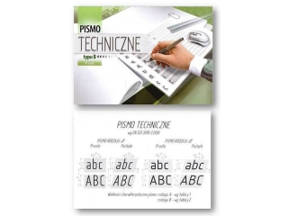 Blok - pismo tech. proste typu "B" KRESKA