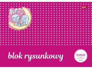 Blok rysunkowy A4 20 kartek ok�adka kredowana 80 g/m2 [opakowanie=10szt]