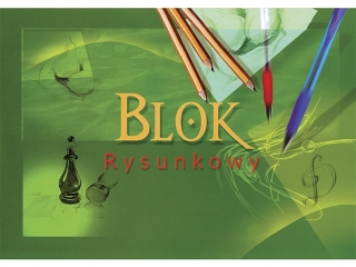 Blok rysunkowy A4 20k. KRESKA