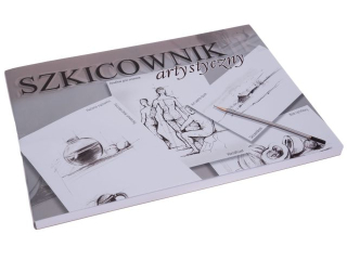 Blok szkicownik artystyczny A4 120k. KRESKA 90g