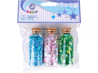 Confetti 3x10g buteleczki szklane - Mro�ny dzie�