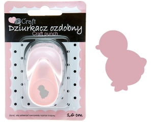 DZIURKACZ OZDOBNY 1.6CM KURCZAK WLK-DLP