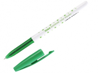 D�ugopis TOMA w gwiazdki Superfine z supercienk� ko�c�wk�, 0, 5mm - zielony [opakowanie=30szt]TO-059 zielony