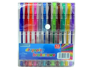 D�ugopis brokatowy SCHEMAT 12 kolor�w