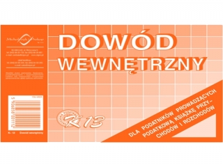 Druk-dow�d wewn�trzny A6 K13