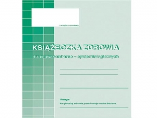 Druk-ksi��eczka zdrowia 530-5