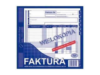 Druk-faktura 2/3 A4 102-2E